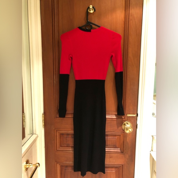 Bailey 44 Lenna Colorblock Midi Sweater Dress